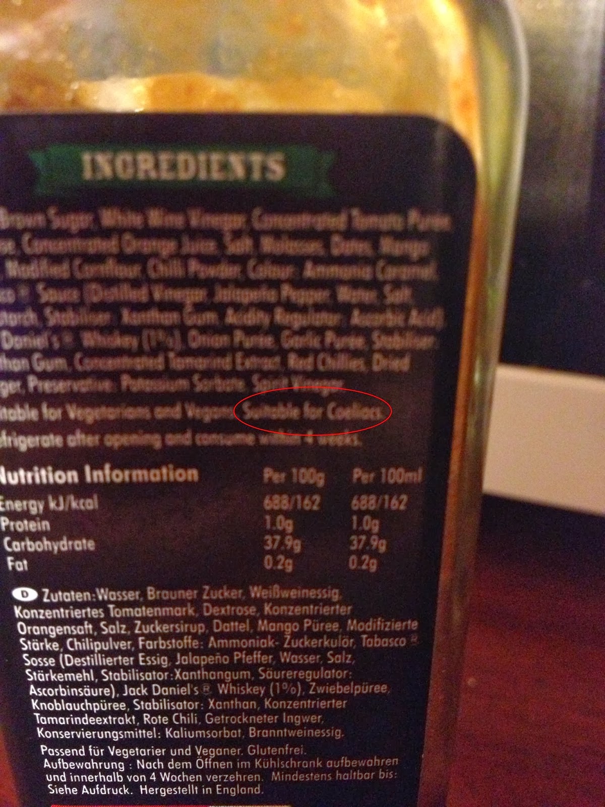 free from g jack daniel s sauces gluten free options