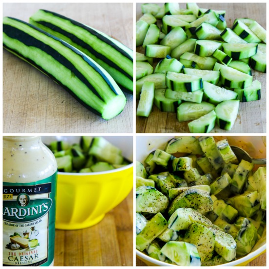 Kalyn's Kitchen® Easy LowCarb Cucumbers Caesar