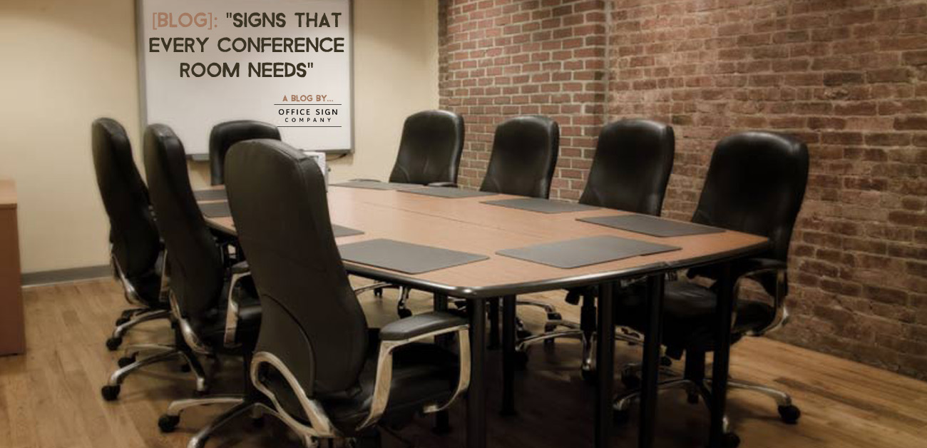 signs that every conference