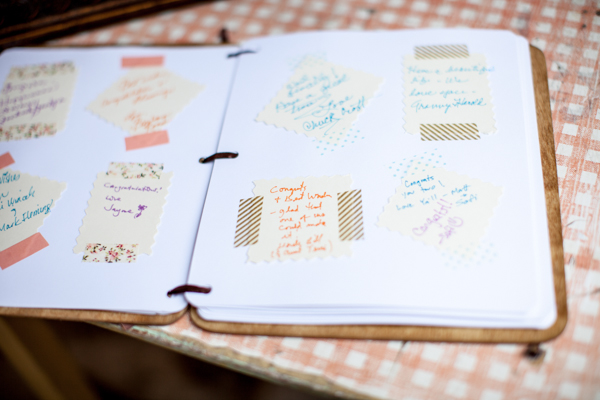 guest book washi tape