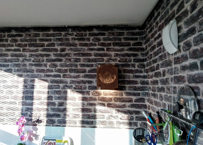 Un Luminaire de cuisine 100% Carton Luminaire en carton