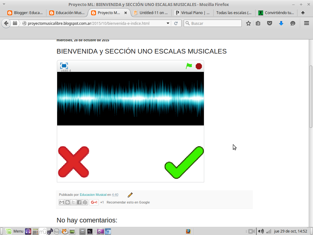 Vanesa Cordantonopulos Curso Completo De Teoría De La Música Educación Musical: octubre 2015