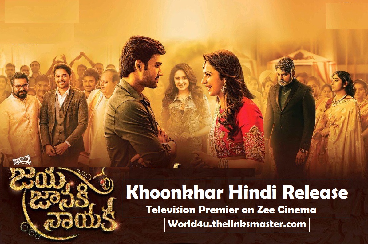 Khoonkhar (Jaya Janaki Nayaka) Official Hind Dubbed Reviews,Cast