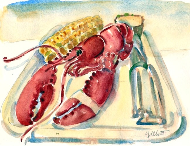 Adieu Lobster by Carol Gillott