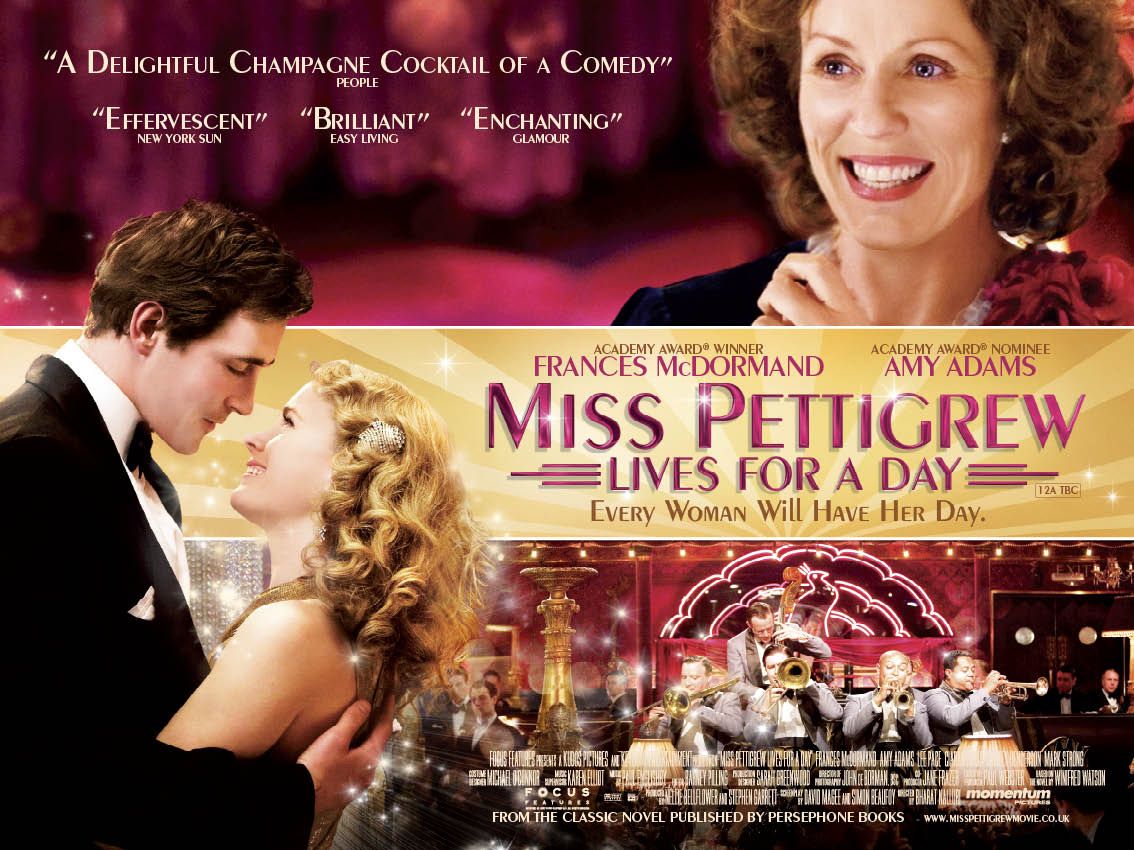 Miss Pettigrew Lives For A Day Trailer The Butterfly Balcony: Film Fashions - Miss Pettigrew Lives For A Day
