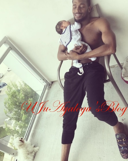 D’banj’s Wife, Lineo Shares Gorgeous Photo Of Him and Their Son To Celebrate Him On Father’s Day
