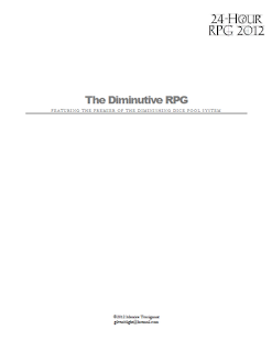 The Diminutive RPG