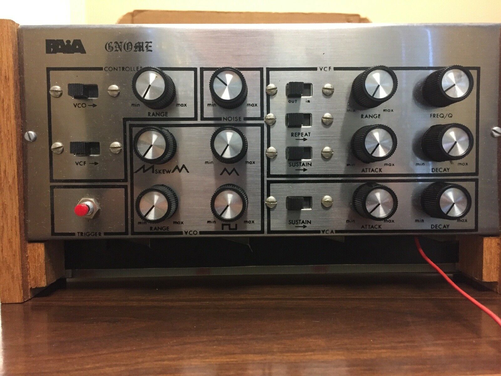 MATRIXSYNTH PAIA GNOME 3740 MICRO SYNTHESIZER WITH BOX & MANUALS