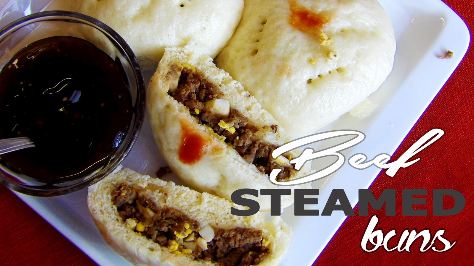 Steamed Beef Buns Recipe Filipino Siopao Hungry for Goodies