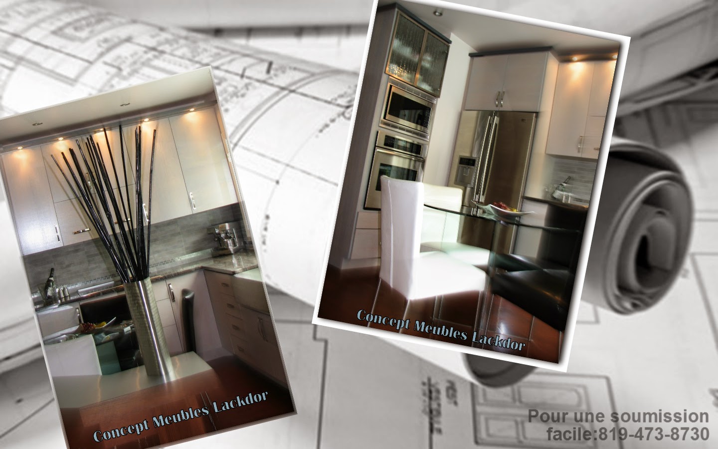 Armoires de cuisine concept meubles lackdor drummondville