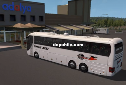 ETS2 1.34 Çalışan Man Fortuna Otobüs Modu İndir (Muavinli) 2019