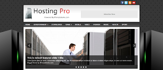 Hosting Pro Blogger Template Is a Webhost Related Premium Quality Blogger Template