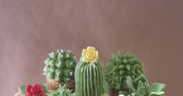 DIY House Plant Cupcakes by BRILLIANT Alana Jones-Mann—Obsessed! / Hey ...
