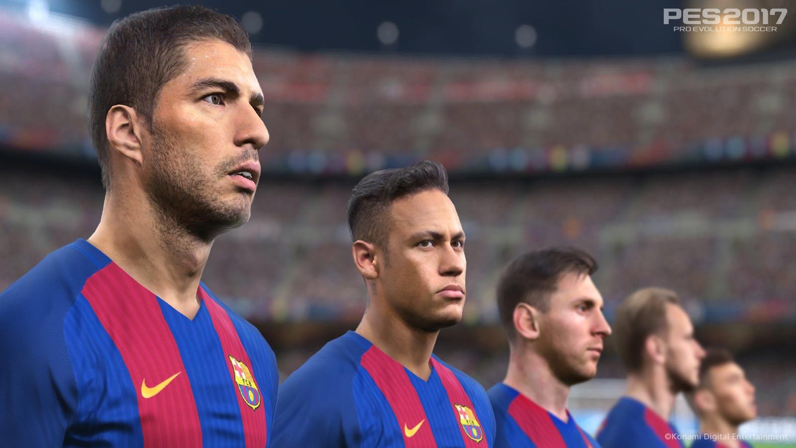 PES 2017: jogadores terão rostos quase reais em atualização gratuita