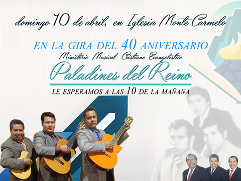 PALADINES DEL REINO: AMIGOS DE LOS PALADINES DEL REINO EN IGLESIA