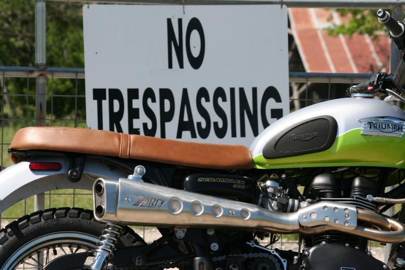 triumph scrambler seat