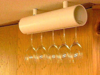 Ideas con tubos de PVC - para copas