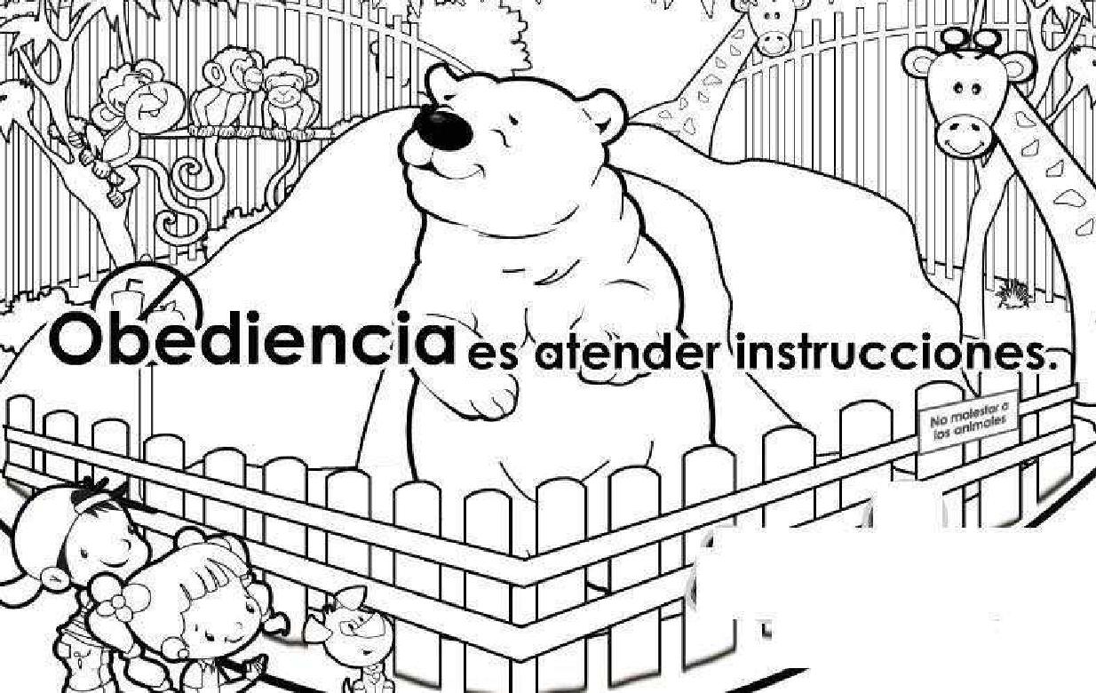 Fichas de Primaria: Valores para colorear