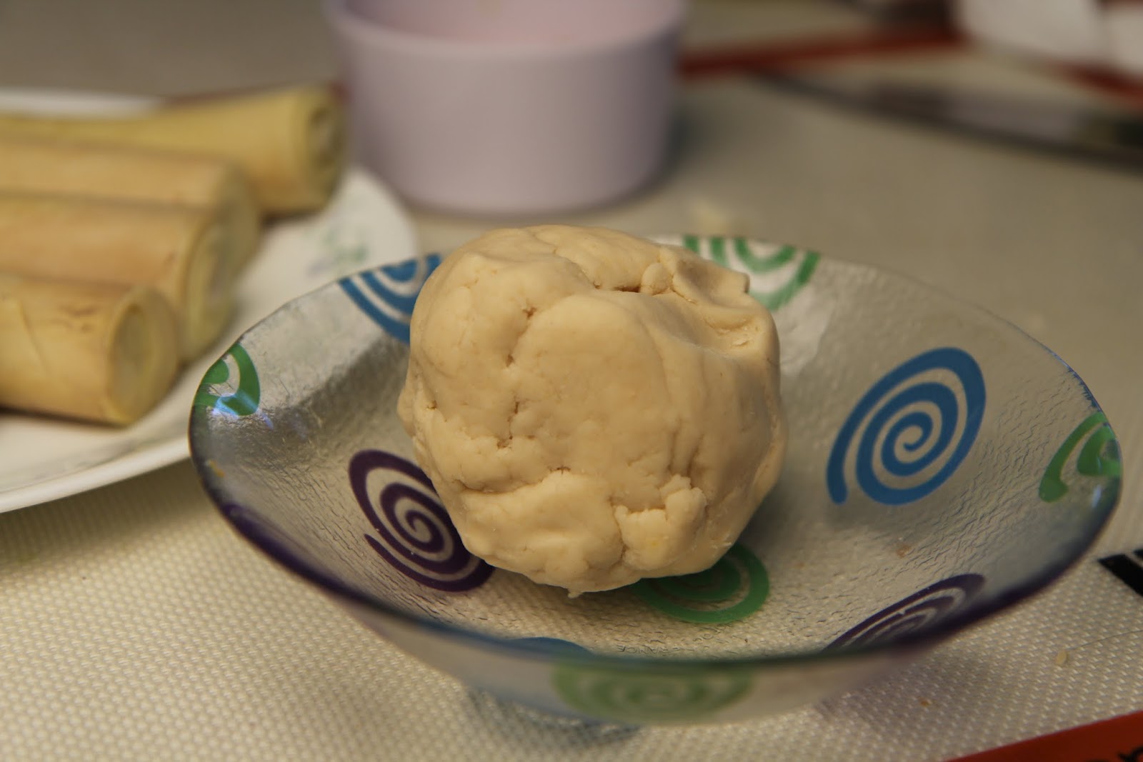 Hearts of Palm with Purée of Marrow Beans and Field Greens The
