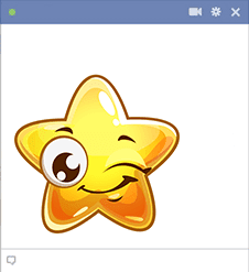 Winking Star Icon