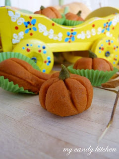 бонбони с тиква
