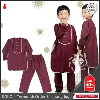 KKO31 ALF274 Baju Koko Rafathar Testik Elegan Terbaru BMGShop