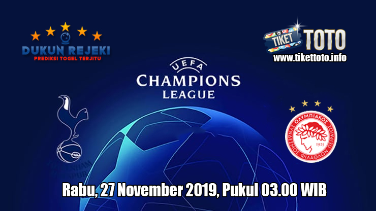 Prediksi Champions League Tottenham Hotspur VS Olympiacos 27 November 2019