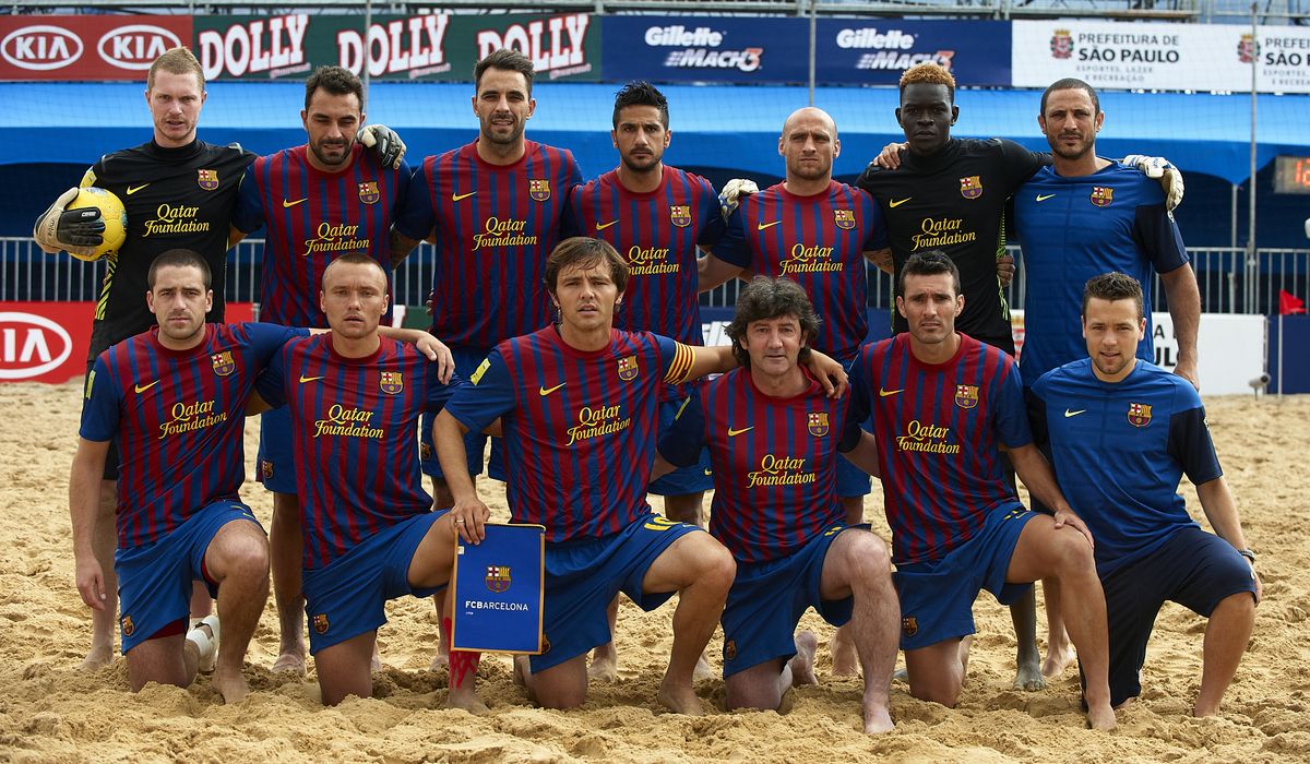 The Catalonian team is ledby 35 year old Ramiro Amarelle, one of the    barcelona football qatar