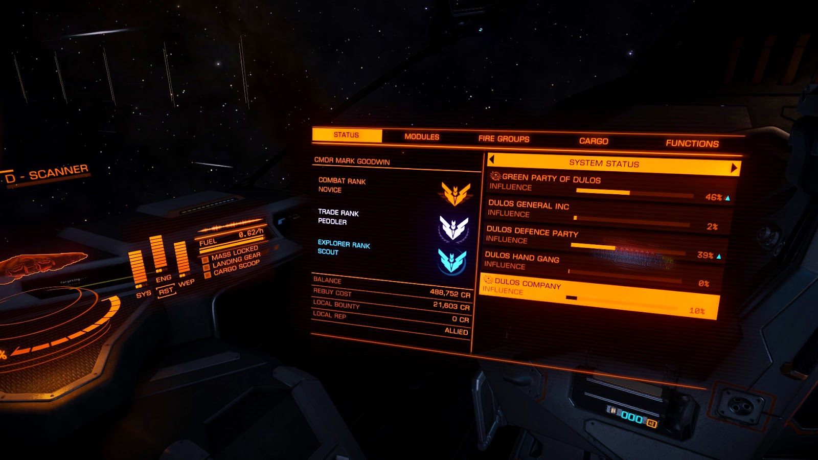 Exploring Elite Dangerous Dulos The Eagle And Trading Tips
