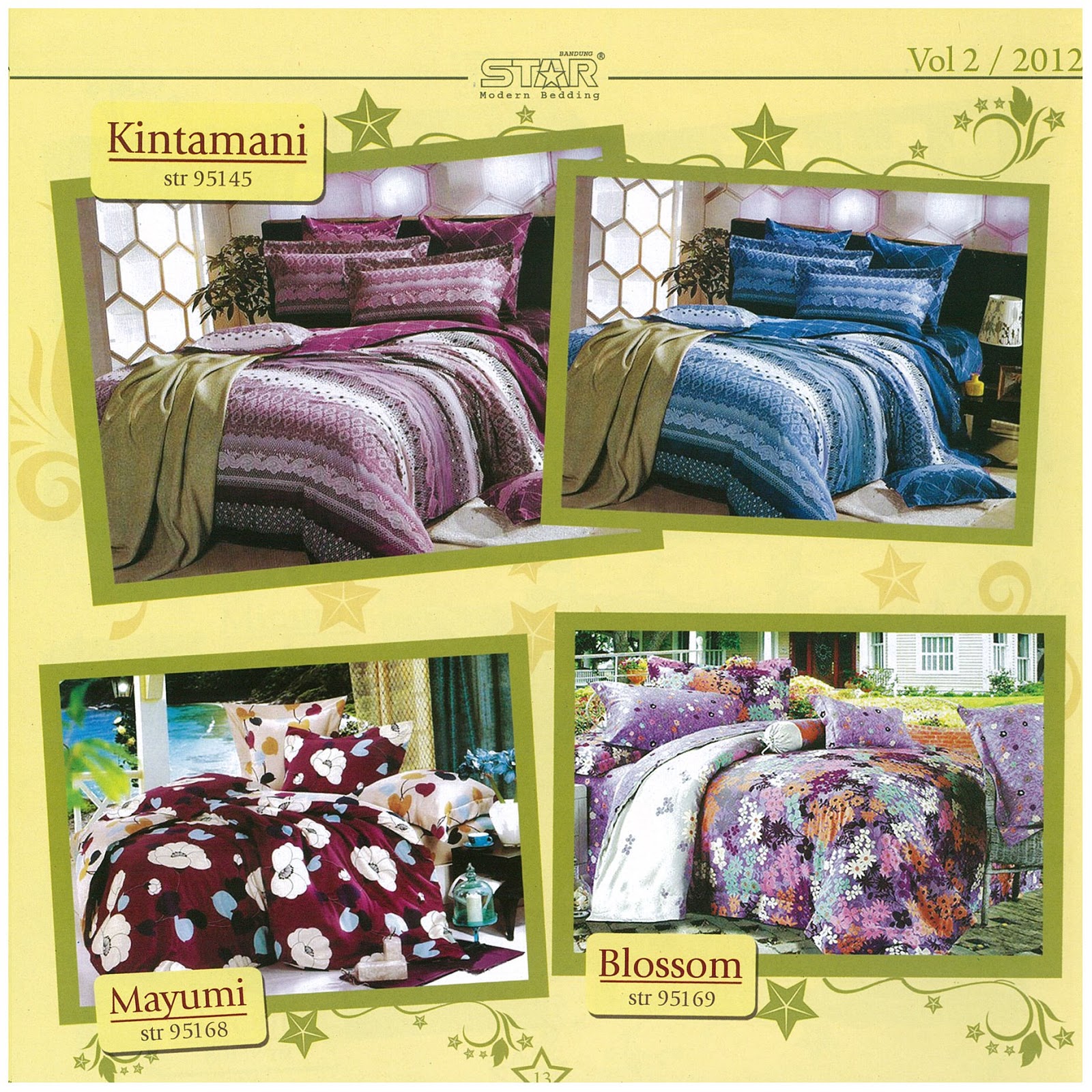 GROSIR BEDCOVER JAKARTA Harga Sprei + Bedcover Motif Dewasa