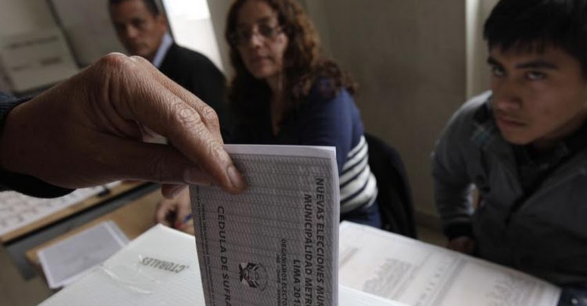 Elevan a 40 % los votos válidos para ganar elecciones regionales, según proyecto de ley aprobado por el Congreso Elevan a 40 % los votos válidos para ganar elecciones regionales, según proyecto de ley aprobado por el Congreso