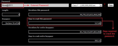 check strength of password online