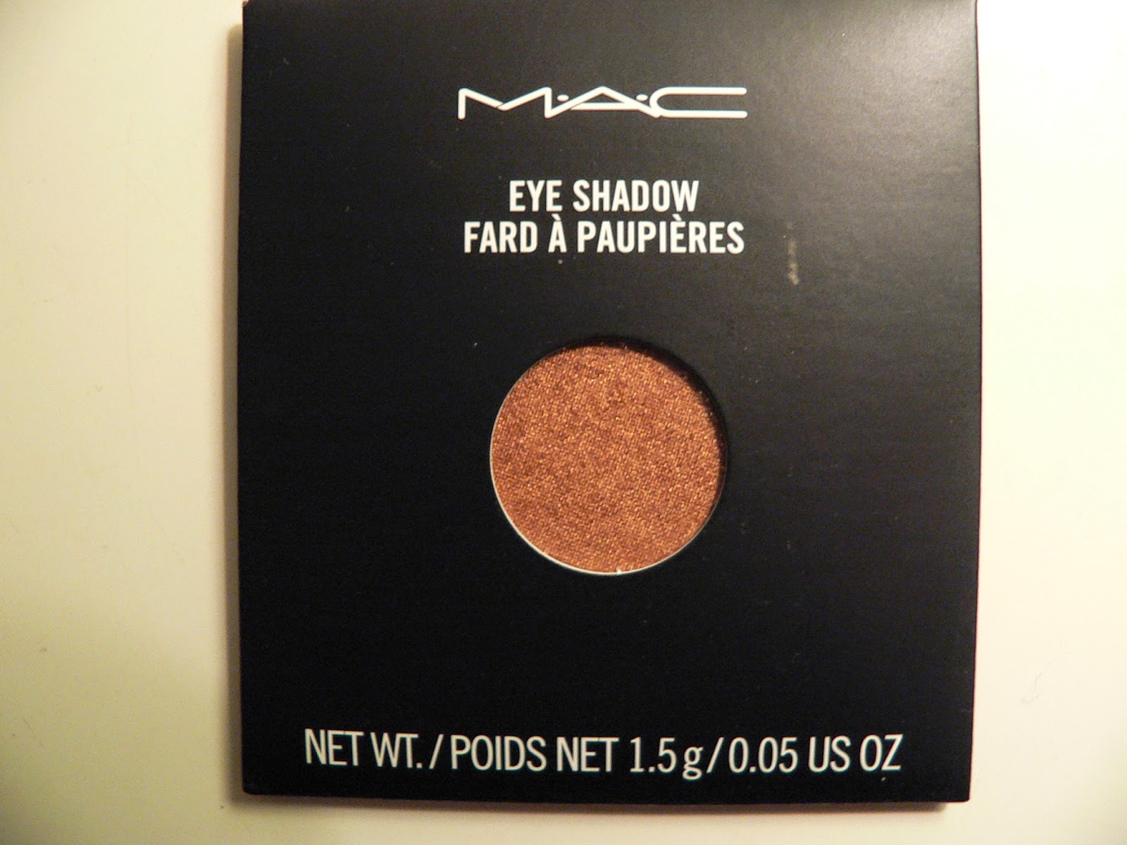 MAC Eye Shadow in "Amber Lights"