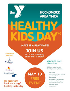 Hockomock Area YMCA celebrates Healthy Kids Day®