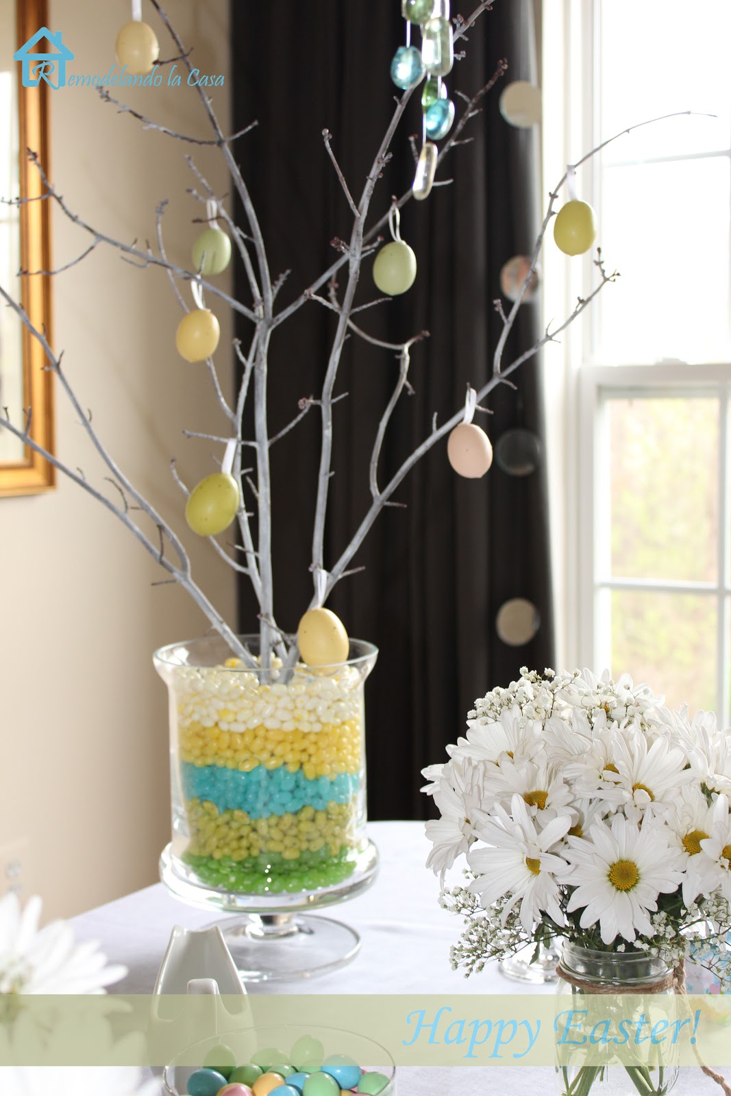 Easter Egg Tree Remodelando la Casa