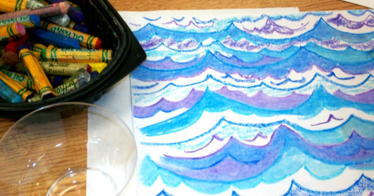 Fine Lines: Oil Pastels and BABY OIL - Part 2