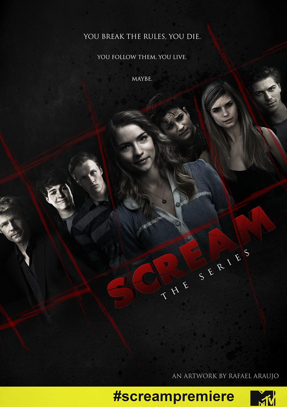 Scream 1 En Streaming SCREAM | Poster Promozionali Prima Stagione / Season 1 - Il Criticatore