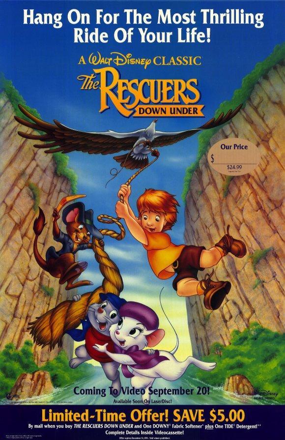The Rescuers Down Under Bernardo y Bianca en Cangurolandia Colección de Películas The Rescuers Down Under Bernardo y Bianca en Cangurolandia Colección de Películas