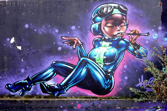 Sunday Street Art : Lazoo - rue Germaine Tailleferre - Paris 19