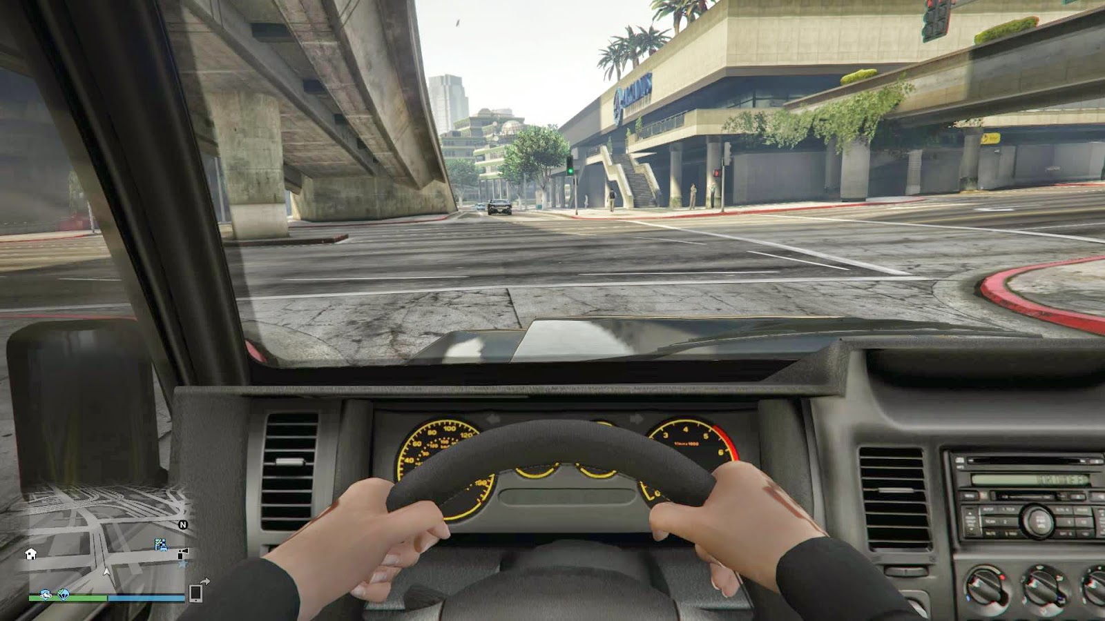 Driving in gta 5 first person фото 1