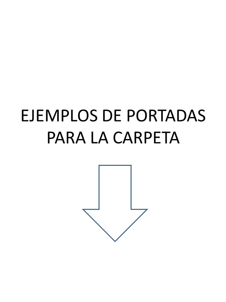 Instituto Juárez 1° Primaria: Especificaciones de portada para carpeta