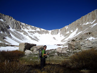 Cottonwood Lake #4 and Army Pass behind me.