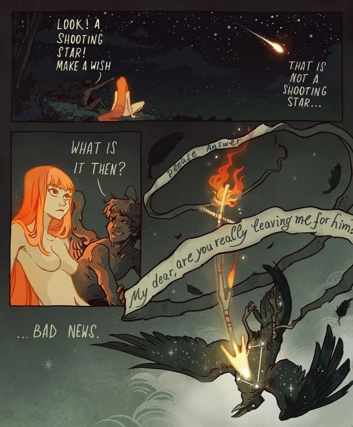 Brazilian Artist Beautifully Illustrates The Love Story Of Icarus And The Sun, Inspired By A Greek Myth Brazilian Artist Beautifully Illustrates The Love Story Of Icarus And The Sun, Inspired By A Greek Myth