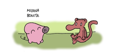He cogido este dibujo de un post de 2012. No encuentro el original de 2010, ha desaparecido en los intestinos de mi disco duro.