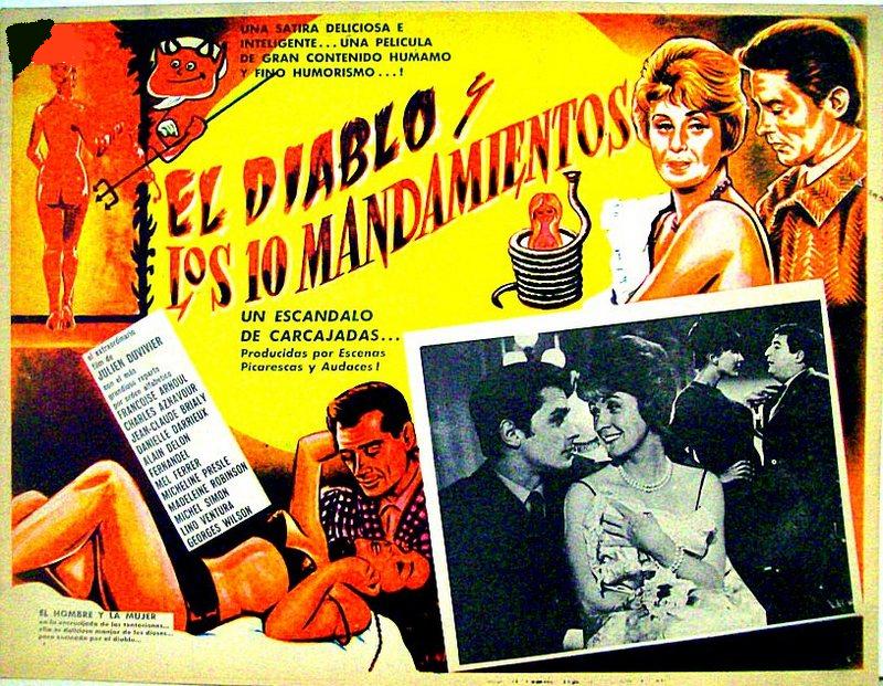Le Diable Et Les Dix Commandements Distribution Cover Univers: Le diable et les dix commandements (1962) Julien