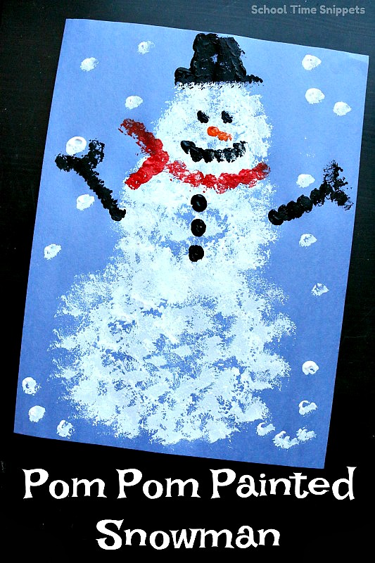 preschool snowman craft