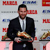 Messi receives 5th Golden Shoe award for Europe's top scorer 
