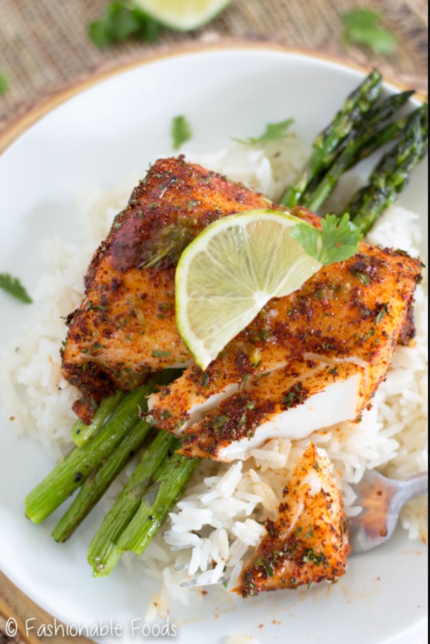 Roasted ChiliLime Cod Recipes Food