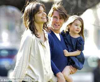Tom cruise with family