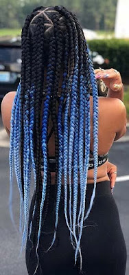 37 Unique Triangle Box Braids Hairstyles 2019 Funky For Black Women Triangle box braids hairstyles have been a stylish and trendy protective hairstyle for bl 37 Unique Triangle Box Braids Hairstyles 2019 Funky For Black Women
